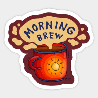 Morning Brew Sticker